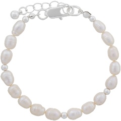 Изображение товара Браслет Perle Fiore Luna LB5091 BW/S с кристаллами для женщин регулируемый