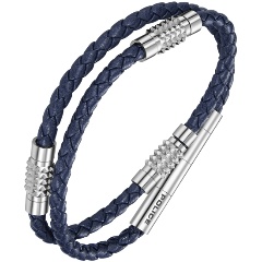 Изображение товара Браслет Police PEAGB0005427 из кожи и стали для мужчин