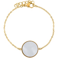 Изображение товара Браслет SHELL WHITE Fiore Luna CB01734-3 BW/G