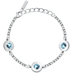 Изображение товара Браслет Trussardi TJAXC114 из нержавеющей стали с кристаллами для женщин