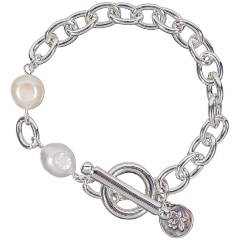 Изображение товара Браслет Two Pearls Togl Fiore Luna CL4525 S с жемчугом и застежкой тогл для женщин