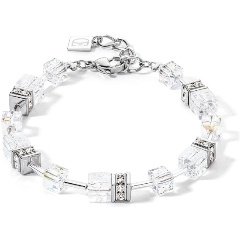 Изображение товара Браслет White-Silver Coeur de Lion 3018/30-1417 серебристо-белого цвета для женщин