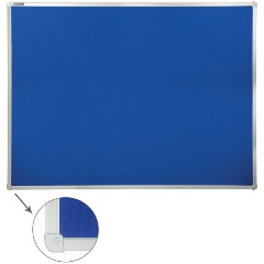 Изображение товара Доска текстильная Brauberg, 90х120 см, синяя