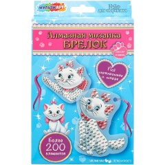 Изображение товара Брелок алмазной мозаикой МУЛЬТИ АРТ кошечка мари, DIAKEYMARY-126502