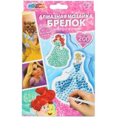 Изображение товара Брелок алмазной мозаикой МУЛЬТИ АРТ Принцессы дисней, DIAKEYPRIN-126503