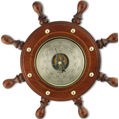 Изображение товара Барометр БРИГ+ "штурвал" С-9-Б