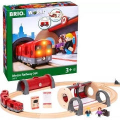 Изображение товара Игровой набор BRIO 33513 Железная дорога МЕТРО