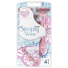 Изображение товара Бритвы одноразовые для женщин Gillette Venus Simply 3, 4 шт