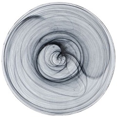 Изображение товара Тарелка десертная BRONCO "murano" black, 21 см