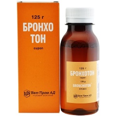Изображение товара Лекарственное средство Бронхотон сироп 125г VETPROM