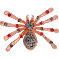 Изображение товара Брошь Shadore Паук FAN-07095 BW/R/RG