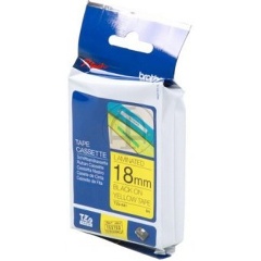 Изображение товара Наклейка ламинированная Brother TZ-E641 (18 мм черн/желт)