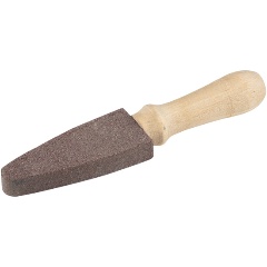 Изображение товара Точильный камень Mallony с деревянной ручкой (985996)
