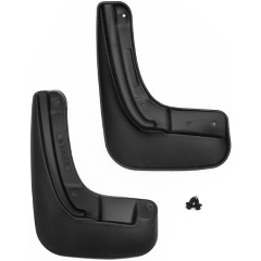 Изображение товара Брызговики FROSCH для SKODA Rapid (2012-2020) / VOLKSWAGEN Polo лифтбек (2020-н.в.) задние, в пакете