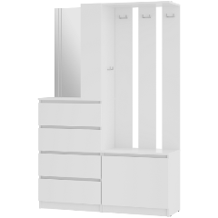 Изображение товара Прихожая БТС МЕБЕЛЬ Симпл ПР-04, белый