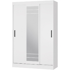 Изображение товара Шкаф-купе БТС МЕБЕЛЬ "Тео" ШКК-02 / белый