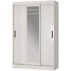 Изображение товара Шкаф-купе БТС МЕБЕЛЬ Тео ШКК-02, ясень белый