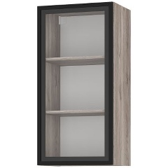 Изображение товара Шкаф навесной БТС МЕБЕЛЬ Урбан ШКН-08, Дуб смоки