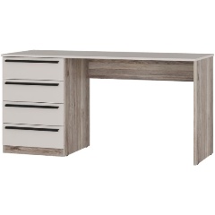 Изображение товара Стол письменный БТС МЕБЕЛЬ ПС-05, Дуб смоки, Кашемир