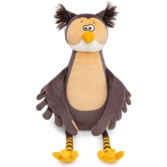 Изображение товара Мягкая игрушка Буди Баса Прятки Сова Ула 32 см с магнитными функциями