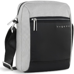 Изображение товара Мужская сумка через плечо BUGATTI Sera светло-серая качественный полиэстер
