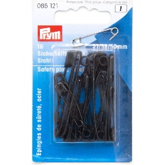 Изображение товара Булавки английские PRYM (сталь) 0-3 черные цв., 85121