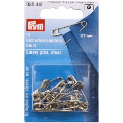 Изображение товара Булавки английские PRYM (сталь) 0 серебр.цв. 27 мм, 85441