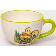 Изображение товара Бульонница Elrington ИТАЛЬЯНСКИЙ ДВОРИК 580 мл керамика белая