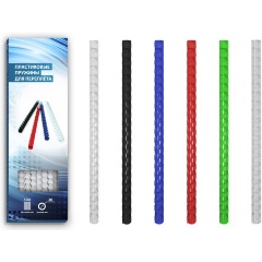 Изображение товара Пластиковые пружины для переплета BULROS 19 мм синий 100 шт