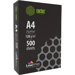 Изображение товара Бумага Cactus CS-LPA4120500 A4/120г/м2/500л./белый для лазерной печати