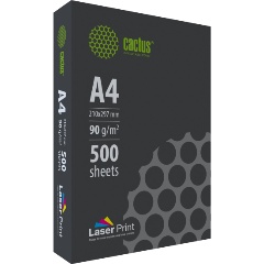 Изображение товара Бумага Cactus CS-LPA490500 A4/90г/м2/500л./белый для лазерной печати