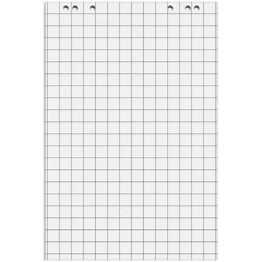 Изображение товара Бумага для флипчартов ATTACHE ECONOMY 67.5х98 см белая 50 листов в клетку (80 г/кв.м, 5 блоков в упаковке)