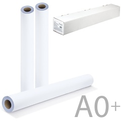 Изображение товара Бумага для плоттера BRAUBERG 914 мм х 45 м без покрытия белая