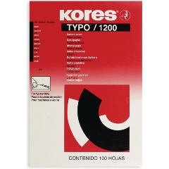 Изображение товара Бумага копировальная черная KORES 1200 пачка 100л. '7528492