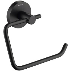 Изображение товара Бумагодержатель AQUATEK AQ4118MB ЕВРОПА квадратный матовый черный из нержавеющей стали