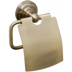 Изображение товара Бумагодержатель с крышкой Fixsen Retro FX-83810 латунь античная бронза