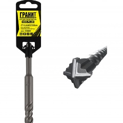 Изображение товара Бур SDS-PLUS ГРАНИТ Quadro-X 18,0х600/550 для перфораторов