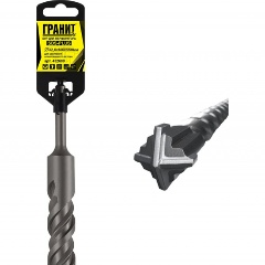 Изображение товара Бур SDS-PLUS ГРАНИТ Quadro-X 32 мм 600 мм для бетона и камня