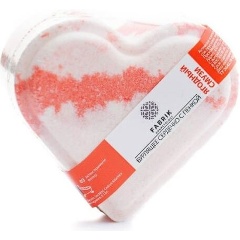 Изображение товара Бурлящее сердце для ванны Fabrik Ягодный Смузи, 110 г