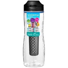 Изображение товара Бутылка Sistema для воды тритан 800мл черная (660)