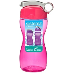 Изображение товара Бутылка Sistema для воды, 475мл, красный (580)