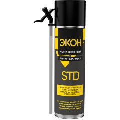 Изображение товара Пена монтажная бытовая Экон STD 3003619, летняя, 400 мл