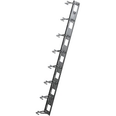 Изображение товара Кабельный органайзер C3Solution 8 металлических колец, 17U, (1компл.=2шт.)