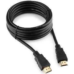 Изображение товара Кабель HDMI Cablexpert 3м версия 2.0 позолоченные разъемы черный