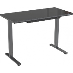 Изображение товара Стол компьютерный Cactus CS-EGD-BBK столешница стекло черный каркас черный