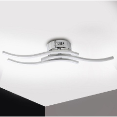 Изображение товара Современный LED светильник Camelion LCL-1050 30 Вт с пультом хром