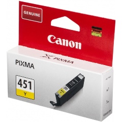 Изображение товара Картридж Canon CLI-451Y желтый (yellow)