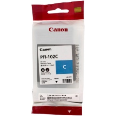 Изображение товара Картридж Canon Ink Tank PFI-102C голубой (cyan) (0896B001)