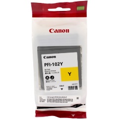 Изображение товара Картридж Canon Ink Tank PFI-102Y желтый (yellow) (0898B001)
