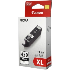 Изображение товара Картридж Canon PGI-450PGBK XL черный пигмент (pigment black)т, повышенной емкости (6434B001)